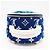Zaino Louis Vuitton Monogram Jacquard Velvet Palm Springs MINI M46207 Bianco Blu - vista 8
