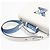 Borsa a tracolla Louis Vuitton Epi Twist MM Bianco Blu - vista 8