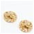 Orecchini Chanel Coco Mark Round Circle Rhinestone D'oro  - vista 2