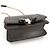 Borsa a tracolla in pelle marrone Salvatore Ferragamo - vista 3