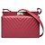 Borsa a tracolla in pelle rossa Chanel Rosso