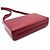 Borsa a tracolla in pelle rossa Chanel Rosso - vista 3