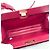 Borsa a tracolla in pelle rossa Chanel Rosso - vista 4