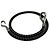 Hermès Bracciale charm in pelle Jumbo H HERMES Marrone Nero
