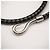 Hermès Bracciale charm in pelle Jumbo H HERMES Marrone Nero - vista 7