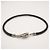 Hermès Bracciale charm in pelle Jumbo H HERMES Marrone Nero - vista 9