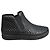 Stivaletti Chelsea Prada in pelle neri con borchie Nero