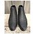 Stivaletti Chelsea Prada in pelle neri con borchie Nero - vista 4