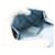 Cartera Prada Saffiano Triangle Azul  - vista 11