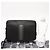 Clutch in Saffiano Prada Marrone Nero - vista 3