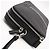 Clutch in Saffiano Prada Marrone Nero - vista 8