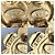 Orecchini a clip Chanel Vintage Flower Motif D'oro - vista 4