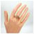 Hermès Hermes 18K Pink Gold Band Ring  - view 2