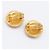 Orecchini a clip rotondi Chanel Coco Mark Oro D'oro - vista 2