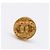Orecchini a clip rotondi Chanel Coco Mark Oro D'oro - vista 5