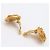 Orecchini a clip rotondi Chanel Coco Mark Oro D'oro - vista 6
