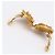 Orecchini a clip rotondi Chanel Coco Mark Oro D'oro - vista 7