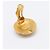 Orecchini a clip rotondi Chanel Coco Mark Oro D'oro - vista 9