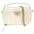 PRADA Pochette mini Saffiano Triangle Bianco  - vista 1
