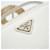 PRADA Pochette mini Saffiano Triangle Bianco  - vista 10