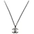 Collana CHANEL Coco Mark in strass argento