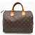 Borsa Louis Vuitton Monogram Speedy 30 Marrone - vista 2