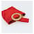 Céline Celine Circle Logo Nylon Rosso  - vista 7