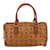 MCM Visetos logogramme Leather Marrone  - vista 2