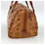 MCM Visetos logogramme Leather Marrone  - vista 4