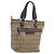 Bulgari Bvlgari Logomania Canvas Beige