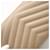 Long portefeuille Cassandra Matelassé Yves Saint Laurent Beige  - vue 4