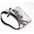 Borsa Hobo Prada Nylon Re-Edition Sequin Nero Argento - vista 2