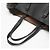 Valextra Große Totetasche aus Leder mit Pelz Braun - Ansicht 8