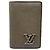 Organizer Louis Vuitton Khaki Cowhide Business Card Case