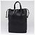 Sac cabas Louis Vuitton Taurillon LV Circle Cavalier Marron Noir - vue 2