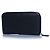 Fendi, pochette continental zip in pelle con stampa FF Multicolore