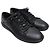 Sneakers basse Saint Laurent SL/01 in pelle nera Nero - vista 4