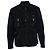 Prada, camicia con bottoni in Re-Nylon a maniche lunghe e corte Nero