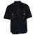 Prada, camicia con bottoni in Re-Nylon a maniche lunghe e corte Nero - vista 2