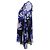 Camicetta con volant Emilio Pucci con stampa astratta in seta multicolore Blu Blu chiaro - vista 2