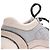 Sneakers basse Chanel CC in scamosciato grigio e mesh - vista 14