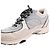 Sneakers basse Chanel CC in scamosciato grigio e mesh - vista 17