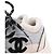 Sneakers basse Chanel CC in scamosciato grigio e mesh - vista 19