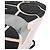Sneakers basse Chanel CC in scamosciato grigio e mesh - vista 29