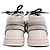 Sneakers basse Chanel CC in scamosciato grigio e mesh - vista 5