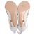 Sandali con tacco Gianvito Rossi Cutout Lace-Up in pelle bianca Bianco Crudo - vista 6