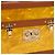 Borsa a tracolla Louis Vuitton Petite Malle V in madreperla gialla - vista 15