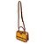 Borsa a tracolla Louis Vuitton Petite Malle V in madreperla gialla - vista 2