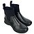 Stivaletti Chelsea Jil Sander in pelle nera Nero - vista 7