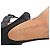 Sandali con tacco e cinturino alla caviglia con occhielli Manolo Blahnik in pelle nera Nero - vista 21